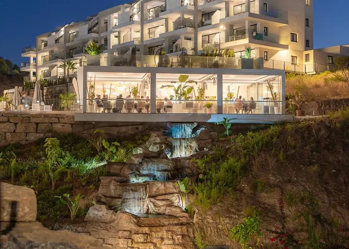 Mijas Met Zee En Zwembadzicht アパート フエンヒロラ