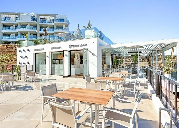 アパート Mijas Met Zee En Zwembadzicht