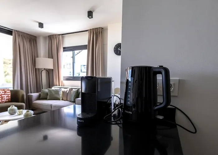 アパート Mijas Met Zee En Zwembadzicht *