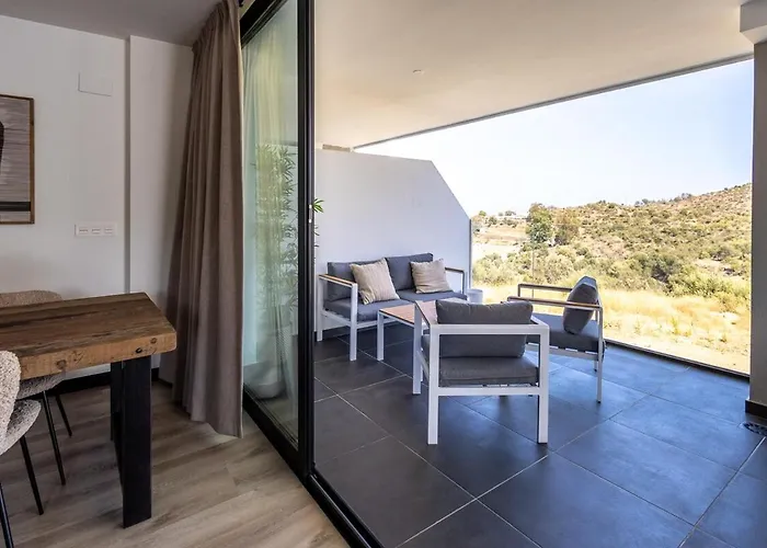 アパート Mijas Met Zee En Zwembadzicht フエンヒロラ