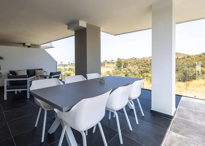 Mijas Met Zee En Zwembadzicht アパート フエンヒロラ