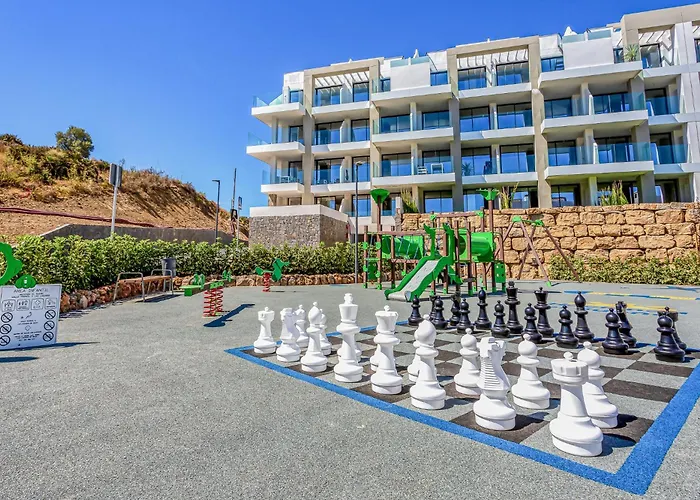 アパート Mijas Met Zee En Zwembadzicht