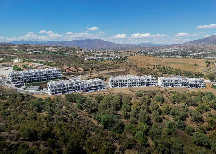 Mijas Met Zee En Zwembadzicht アパート フエンヒロラ