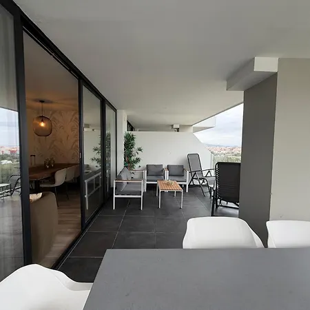Mijas Met Zee En Zwembadzicht