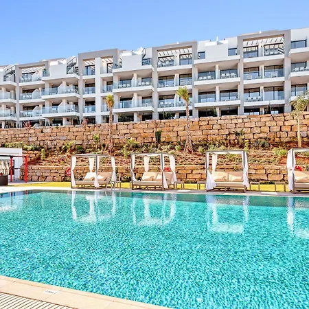아파트 Mijas Met Zee En Zwembadzicht *